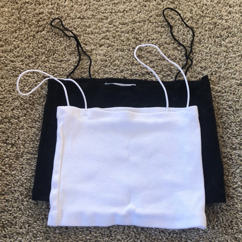ZARA Spaghetti Strap Crop Top